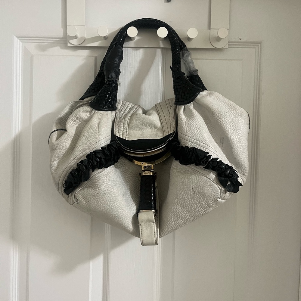 RARE 2000s FENDI WISTERIA SPY BAG - DAMAGED CONDITION